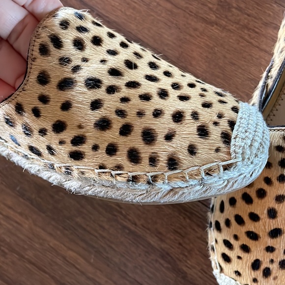 New Sam Edelman Animal Print Espadrilles - Picture 4 of 6